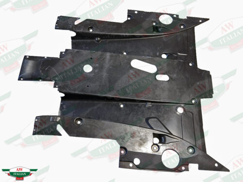 black plastic undertray with holes