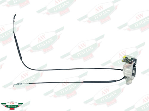 door lock with black cables