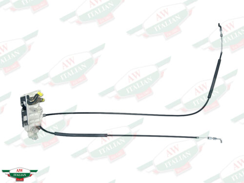 door lock with black cables