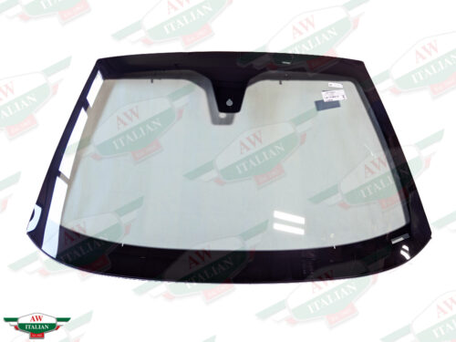 windshield with black border on white background