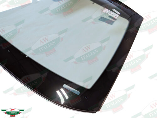 windshield with black border on white background
