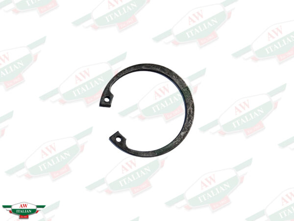 dark grey C shape ring