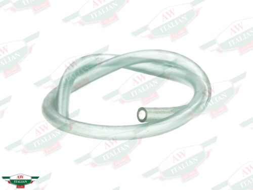 clear tube on white background