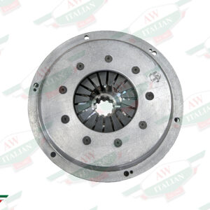 grey metal circle with hole in center