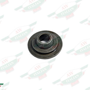 grey metal round stepped cap