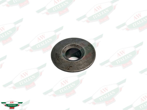 grey metal round stepped cap