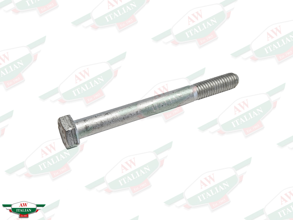 grey long threaded hex bolt