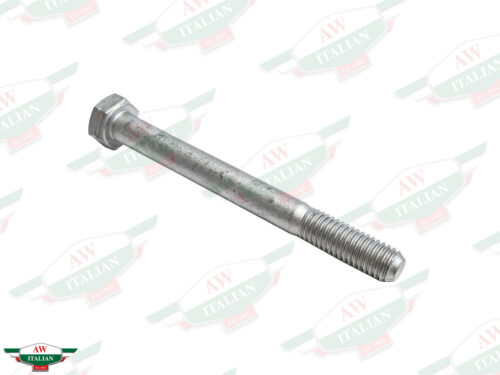 grey long threaded hex bolt