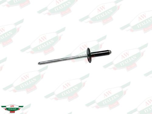 black and silver rivet