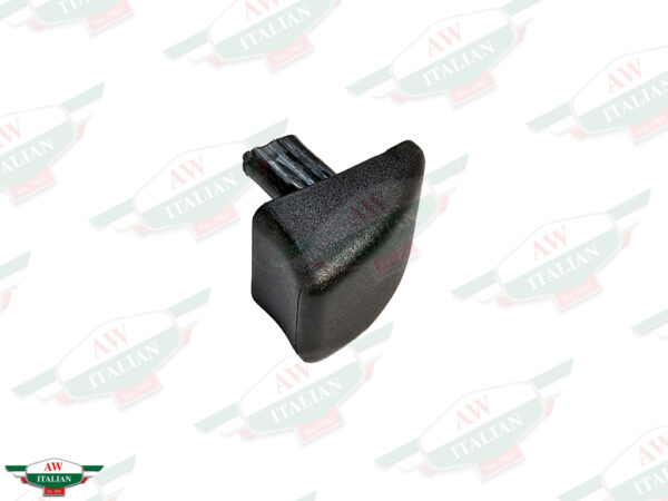 black plastic seat lever