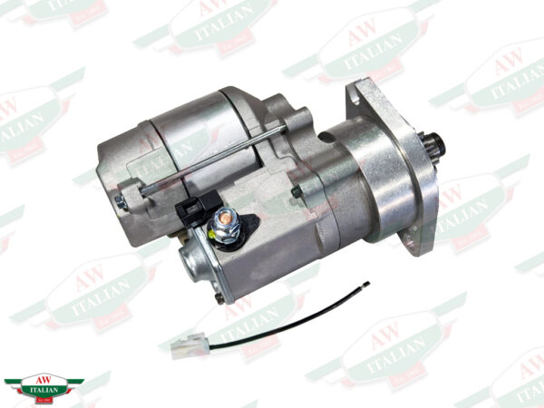 grey metal starter motor