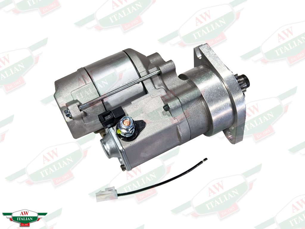 grey metal starter motor