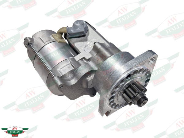 grey metal starter motor