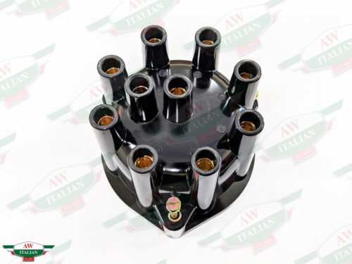 black plastic distributor cap