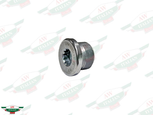 silver threaded plug