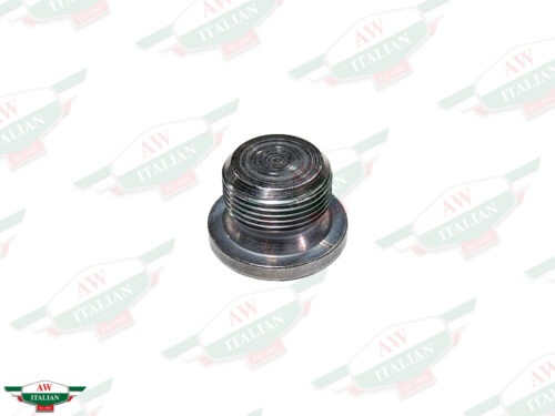 silver threaded plug