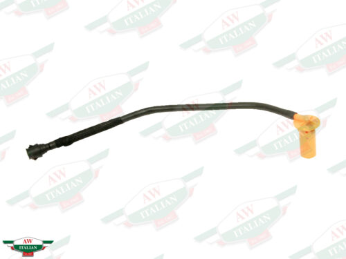 orange plastic cylinder with black hose attached