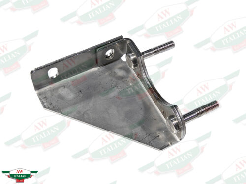 metal trinagle bracket with 2 threaded studs