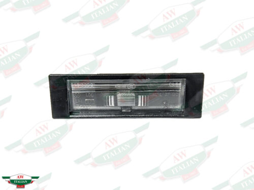 black and clear plastic rectangular lamp