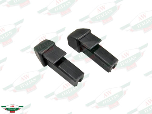 two rubber rectangular seals