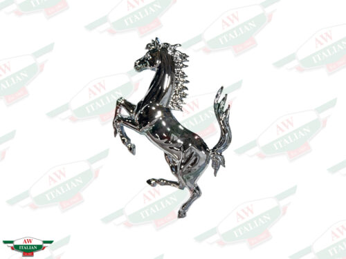 chrome horse emblem