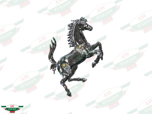 chrome horse emblem