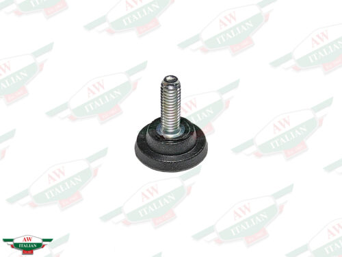 threaded screw with black plastic head