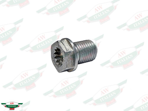 silver threaded plug