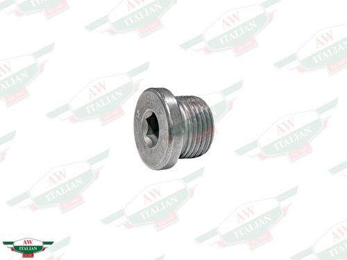 silver threaded plug