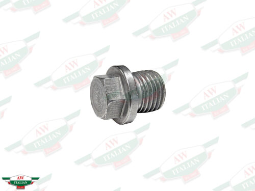 silver threaded plug