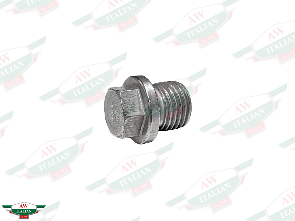 silver threaded plug