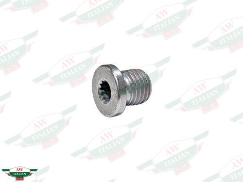 silver threaded plug
