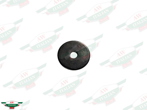 Black thin circle with hole in middle on white background