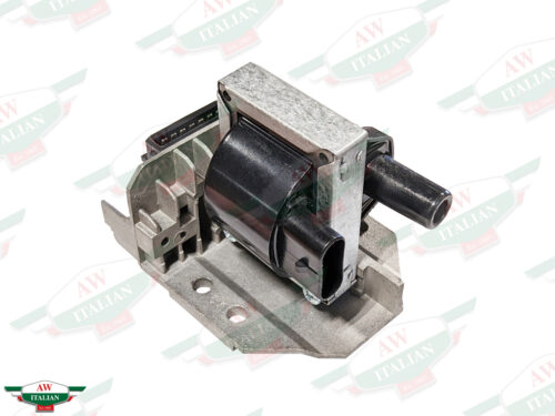 black and metal ignition coil