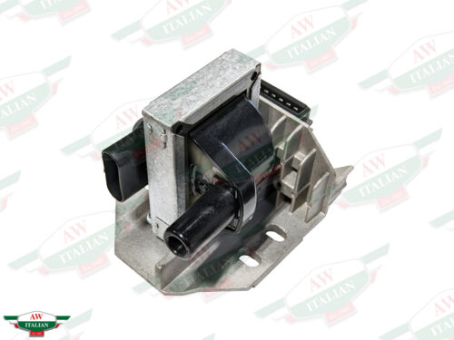 black and metal ignition coil