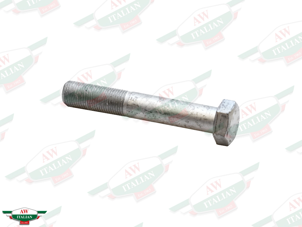 grey threaded hex bolt