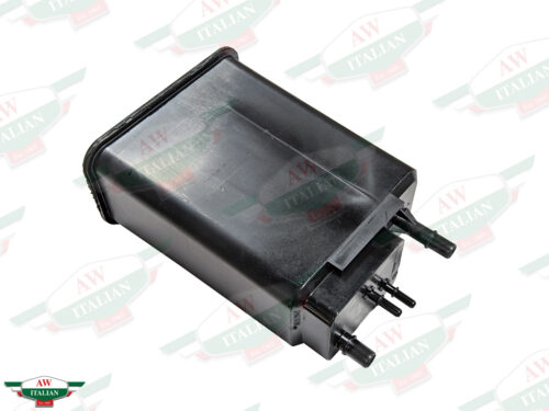 black plastic box with nipples on one end