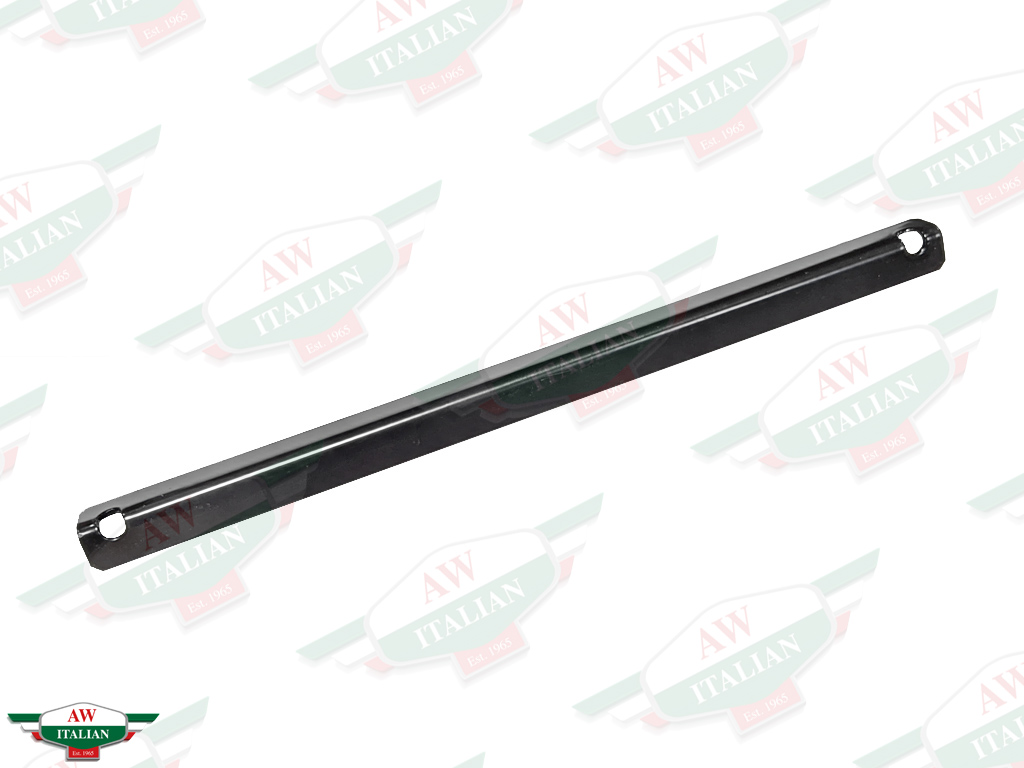 long black metal rod with holes in each end