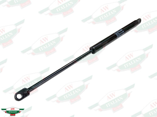 black metal rod with hole in each end