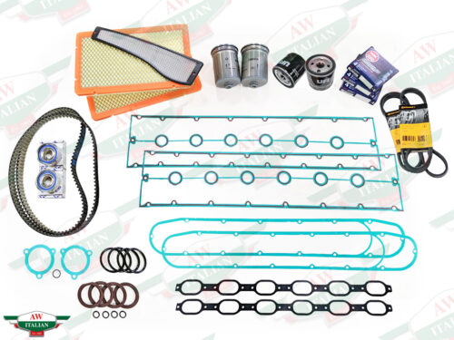 service kit with belts green gaskets and filters
