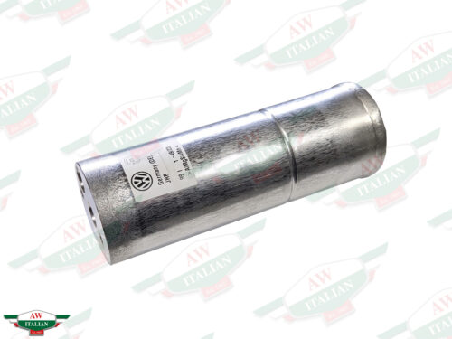 silver metal cylinder