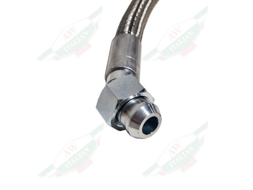 straight stainless braided hose