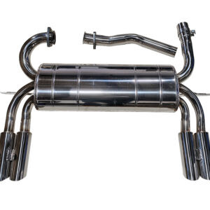 stainless muffler with 4 tips
