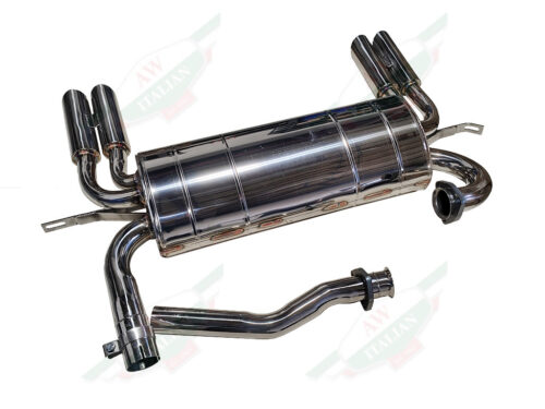 stainless muffler with 4 tips