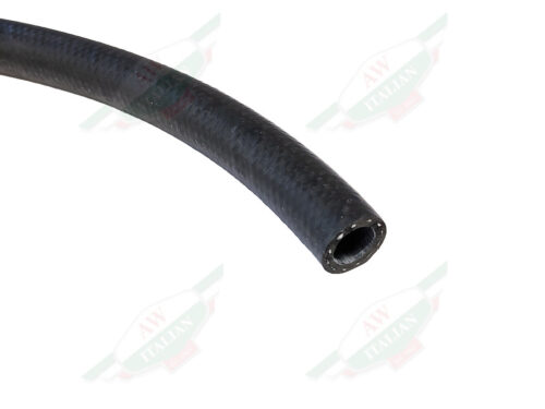 black curved rubber hose