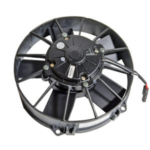 black fan blade assembly