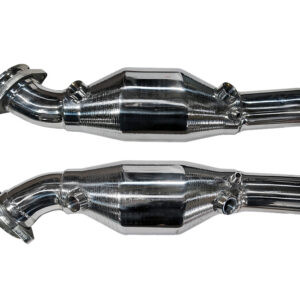 catalytic converter curved pipe with flange