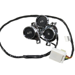 buttons with black wire