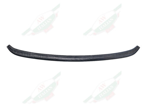 black curved trim piece