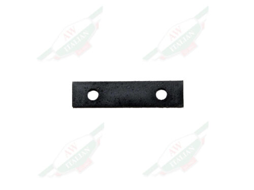 black rectangle with 2 holes